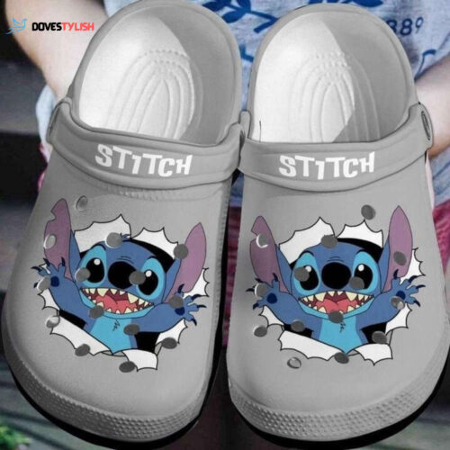 Personalized Cartoon Slippers  Sandals – Stitch Cute Clogs for Adults  Kids – Perfect Gift!