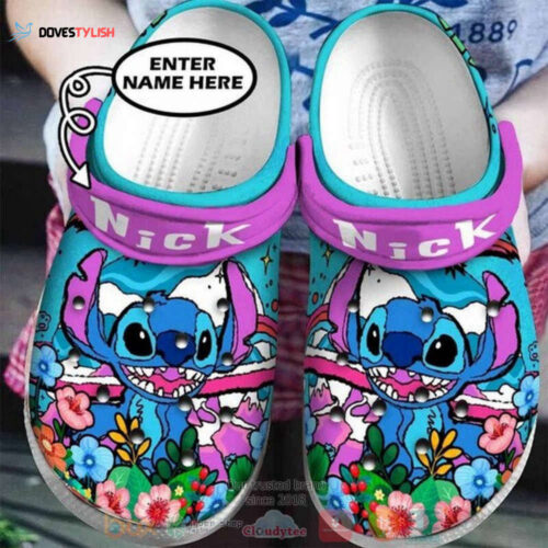 Custom Cartoon Stitch Clogs & Slippers: Funny Summer Sandals for Adults & Kids