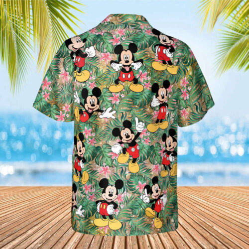 Stylish Mickey Hawaiian Aloha Shirt: Perfect for Family Vacations & Summer Getaways