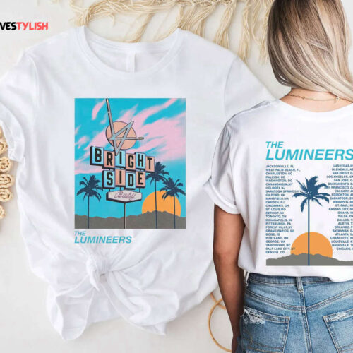 The Lumineers Brightside World Tour Music Band Shirt, Music Tour Shirt, The Tour Shirt,The Lumineers Shirt,Gift For Fan, Music Band Tour Merch