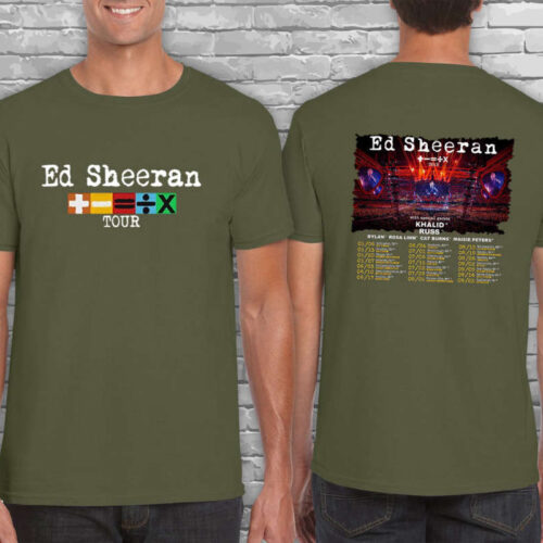 The Mathematics Shirt, Ed Sheeran Concert T Shirt, The Mathletics Tour Shirt, 2023 Music Concert Tee, Sheerious Gift, Country Music Shirt