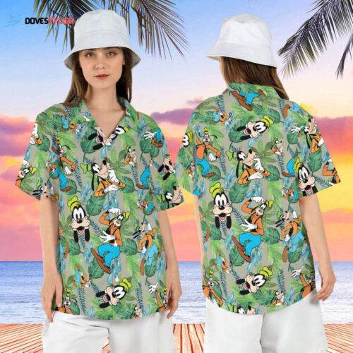 Goofy Disney Hawaiian Shirt Goofy Surfing Goofy Summer Hawaii Shirt