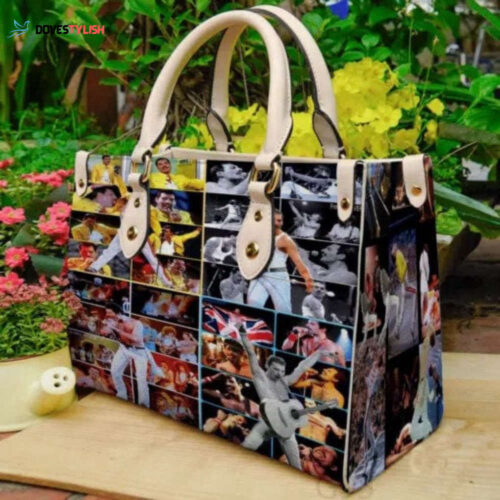 Aerosmith Leather Handbag: Music  Travel  Teacher  Vintage – Perfect Gift for Fans!   Handmade  Custom Woman Shoulder Bag