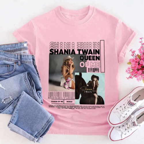 Vintage Shania Twain Tour 2023 Shania Twain Music Shania Twain Queen Of Me Tshirt