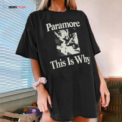 Vintage This Is Why Shirt, Rock Band Shirt, Hayley Williams Tee, Hayley Williams Merch, Music Tour Shirt, Gift For Her, Trending Sweatshirt