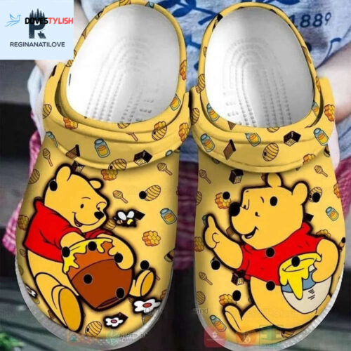 Disney Winnie Pooh Clogs: Cute Sandals for Women Men Perfect Pooh Friends Gifts!