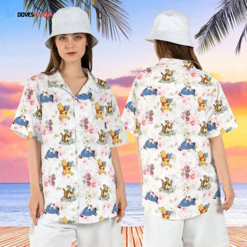 Seamless Mickey Mouse Hawaiian Shirt, Disneyland Summer Hawaii Shirt, Mickey Vacation Aloha Shirt, Disneyworld Beach Button Up Shirt