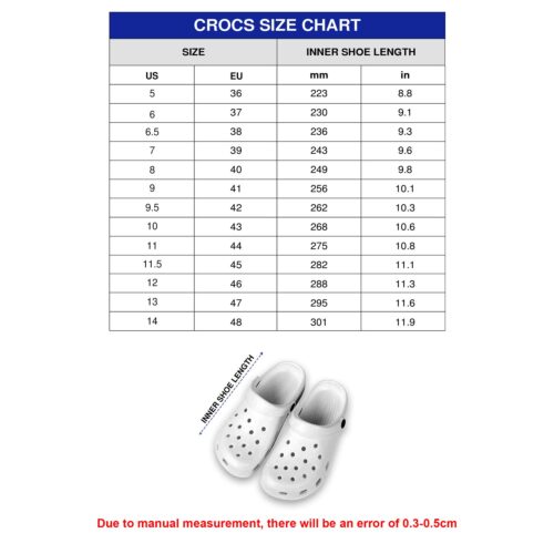 Hippie Crocs – Nurse Pattern Comfortable For Women Gift Hippie Life Clog Shoes For Men And Women