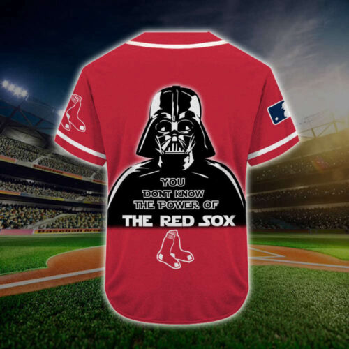 Trending 2023 Personalized Boston Red Sox Darth Vader Star Wars All Over Print 3D Baseball Jersey