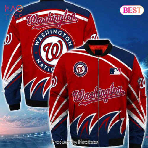 NEW FASHION 2023 Washington Nationals bomber jacket Style winter MLB coat gift for men