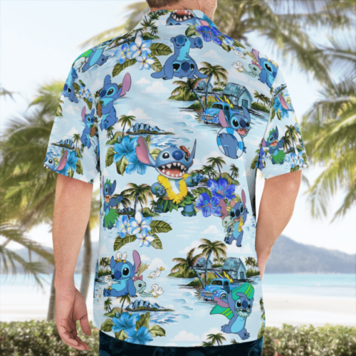 Stitch Summer Hawaiian Shirt
