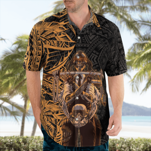 Megadeth Tribal Hawaii Shirt