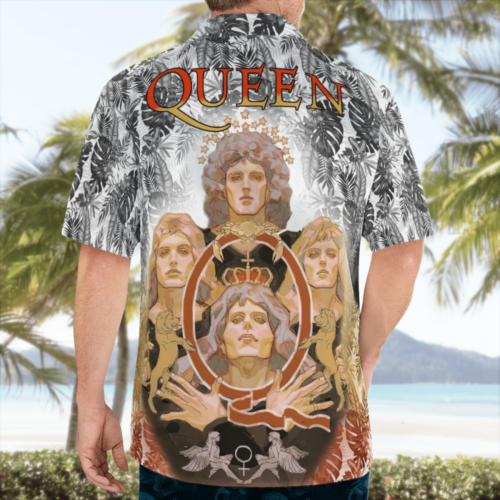 Queen Amazing Raven X Artwork Hawaiian Shirt