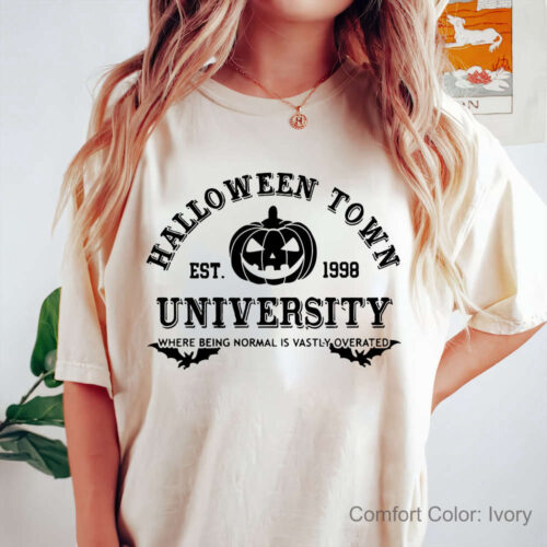 Halloweentown Est 1998 Comfort Colors Shirt, Halloweentown Sweatshirt, Fall Shirt, Halloween Shirt, Halloweentown University Sweatshirt