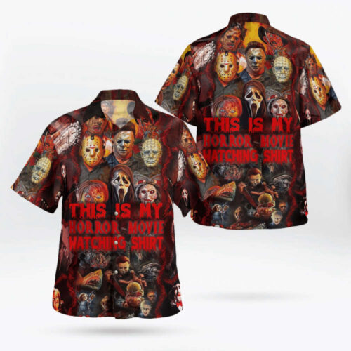 Jack Skellington Horror Movie Hawaiian Shirt: Characters Collection