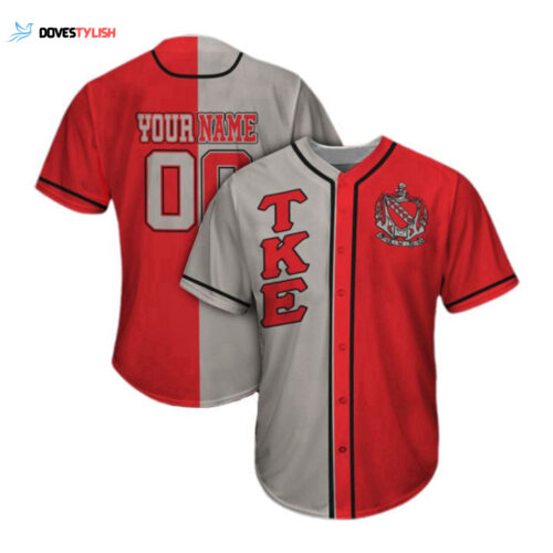 2023 Trending Personalized Tke Tau Kappa Epsilon 3D Baseball Jersey – All Over Print