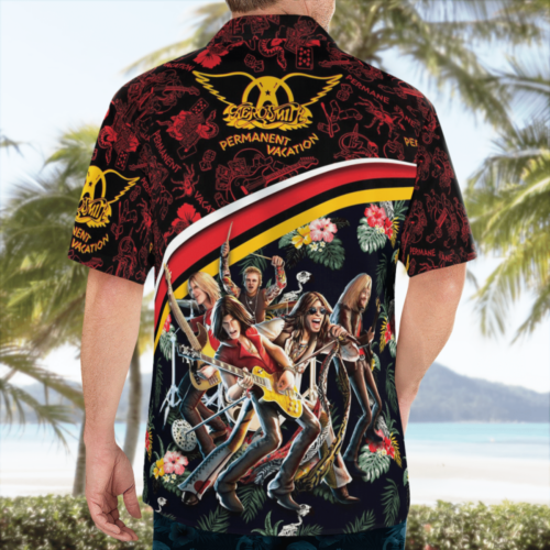 Aerosmith Tropical Hawaii Shirt