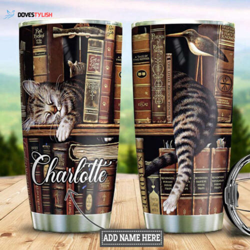 Just a Girl who loves books Personalized Stainless Steel Tumbler TRU21030401