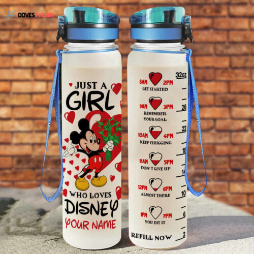 Jack And Sally Simply Meant To Be Water Tracker Bottle