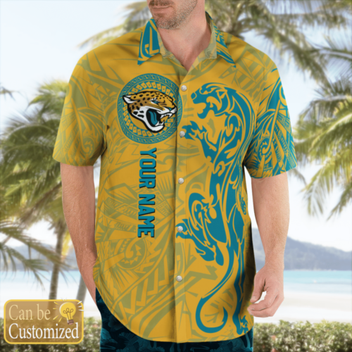 Customized JJ NFL Tribal Hawaii Shirt – Unique & Stylish NFL Apparel