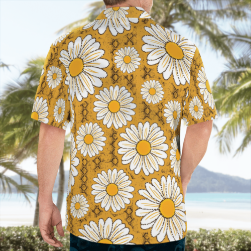 Daisy Hawaiian Shirt: Vibrant Floral Design for Stylish Summer Outfits