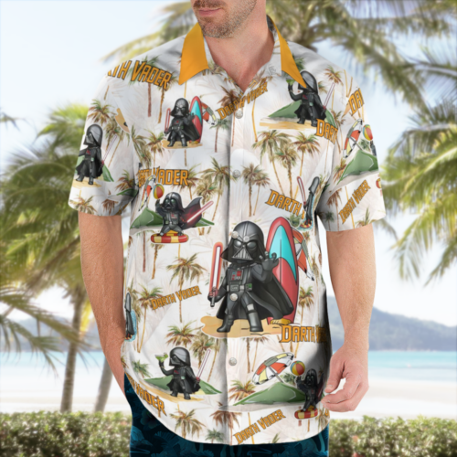 Darth Vader Tropical Hawaiian Shirt – Stylish & Unique Star Wars Inspired Design