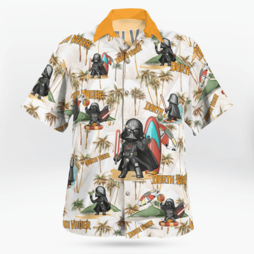 Darth Vader Tropical Hawaiian Shirt – Stylish & Unique Star Wars Inspired Design