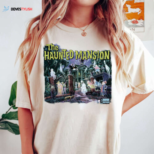 Disney The Haunted Mansion Comfort Shirt, Retro Mickey And Friends Haunted Mansion Shirt, Disney Halloween Shirt, Haunted Mansion Tee