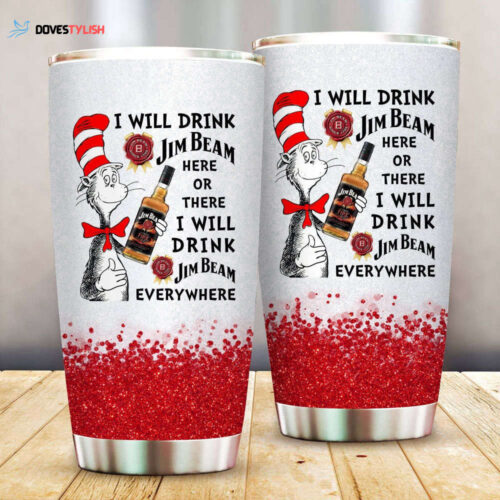 Customized Dr.Seuss The Cat In The Hat Clothing  Gift For Lover Day Travel Tumbler All Over Print Tl97