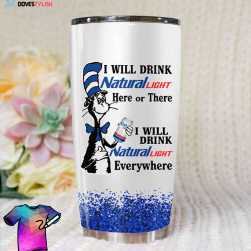 Dr. Seuss I Will Drink Carlsberg Here Or There Tumbler Cup