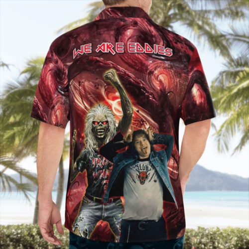 Eddies Stranger Things Iron Maiden awesome sense of music 2022 Hawaii Shirt