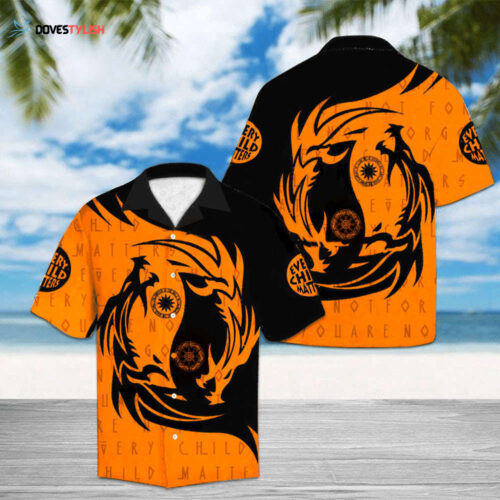 Every Child Matters Hawaii Shirt Turtle Eagle Ravens Orange Shirt Day 2022 Clothing