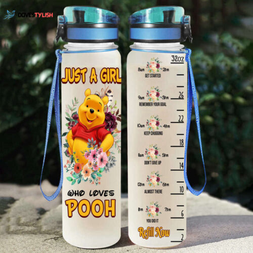 AM Time Coconut Stitch Cute Disney Graphic Cartoon Water Tracker Bottle Sport
