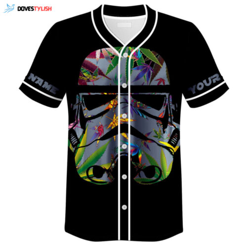 Get the Trending 2023 Personalized Darth Vader Star Wars All Over Print 3D Baseball Jersey – Black