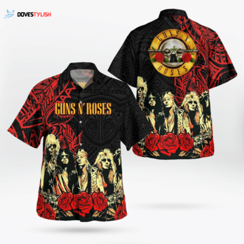 Guns N’ Roses 2022 Tribal Hawaiian Shirt