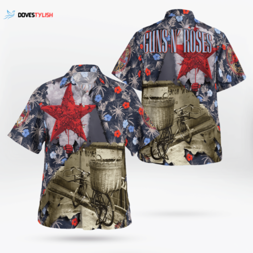 Guns N’ Roses Chinese Democracy Tropical Hawaii Shirt