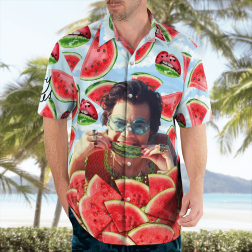 Harry Styles Watermellon Hawaiian shirt
