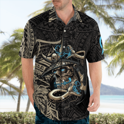 Headbang in Style with Metallica Skull Hawaii Shirt – Rockstar-Approved Fashion