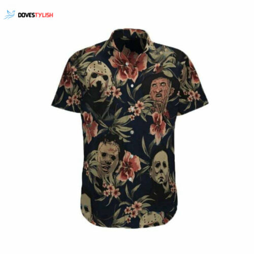 Horrifyingly Cool Hawaiian Shirt: Spook Up Your Style with Horror Movies