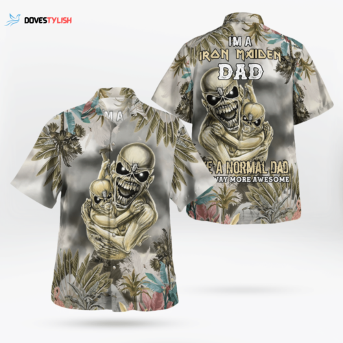 I’m A Irm Dad Like A Normal Dad Tropical Father’s Day Hawaii Shirt
