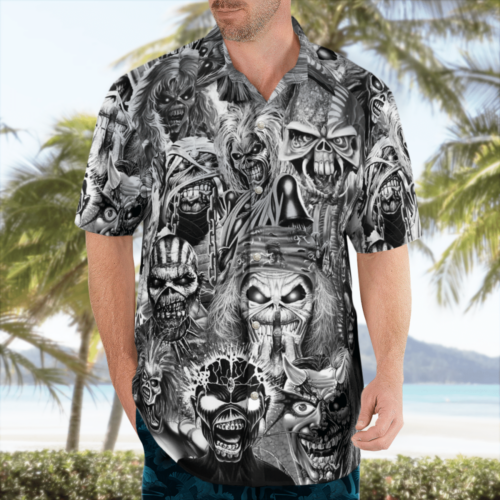 Iron Maiden Big Fan Eddie All Looks Hawaii Shirt