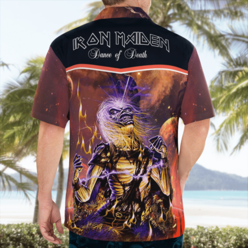 Iron Maiden Dance Of Death (2003) Hawaiian Shirt