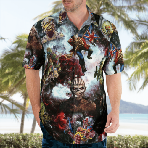 Iron Maiden Hawaiian Shirt: Show Off Your Big Fan Spirit