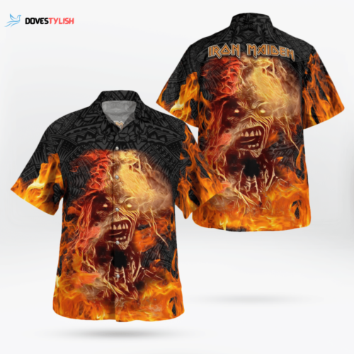 Iron Maiden Big Fan Eddie Hawaii Shirt