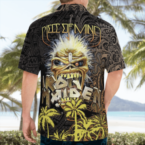Iron Maiden Piece of Mind (1983) Hawaiian Shirt