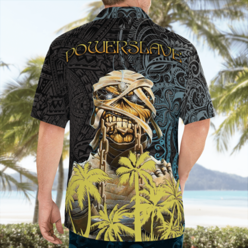 Iron Maiden Powerslave (1984) Hawaiian Shirt