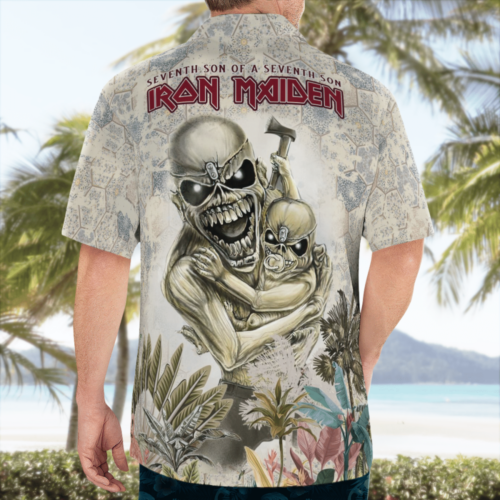 Iron Maiden Seventh Son Of A Seventh Son (1988) Hawaiian Shirt