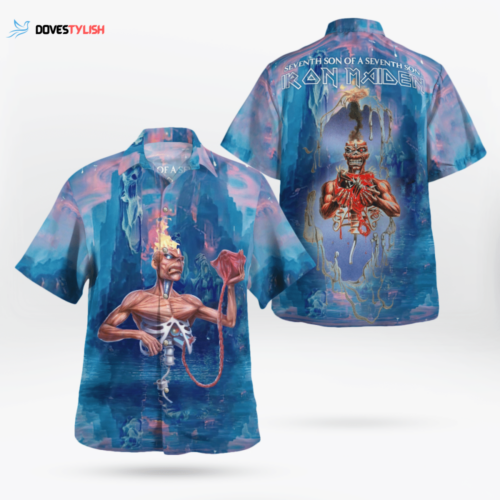 Iron Maiden Tour 2022 Tribal Tropical Hawaii Shirt