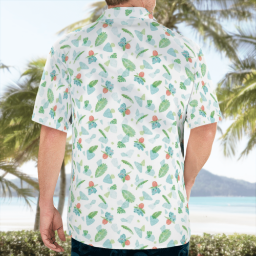 Ivysaur Pokémon Hawaii Shirt: Tropical Charm for Pokémon Fans