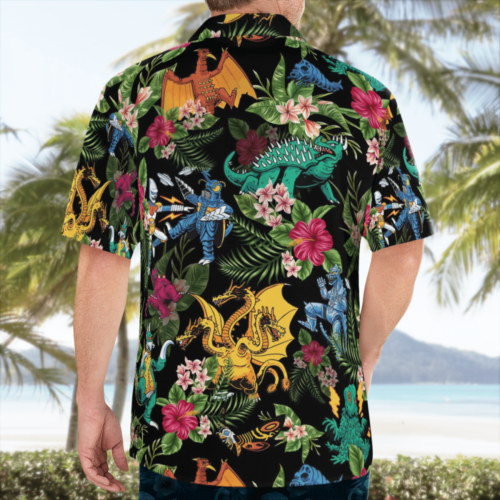 Kaiju Tropical Hawaiian Shirt